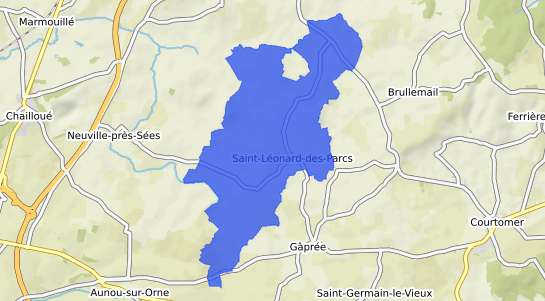 prix immobilier Saint L�onard des Parcs