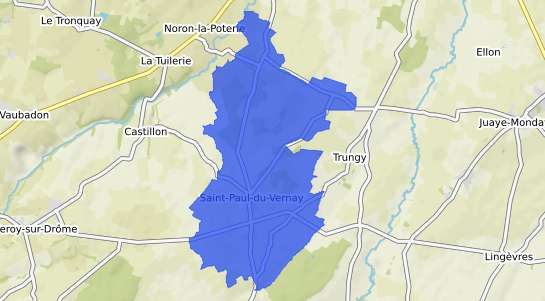 prix immobilier Saint Paul du Vernay