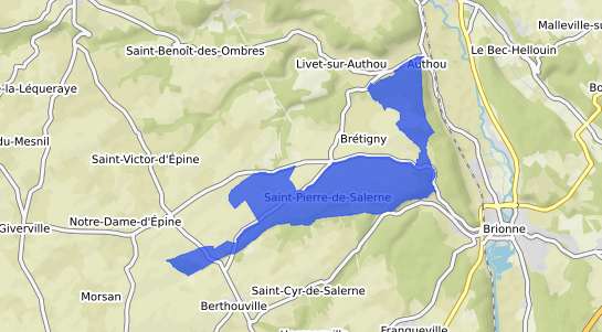 prix immobilier Saint Pierre de Salerne