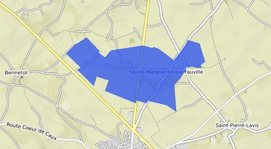 prix immobilier Sainte Marguerite sur Fauville