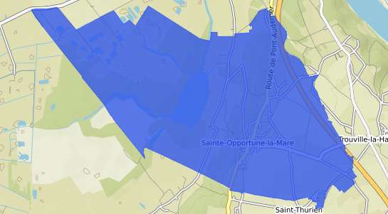 prix immobilier Sainte Opportune la Mare