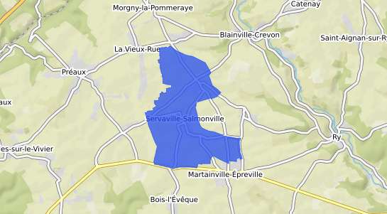 prix immobilier Servaville Salmonville