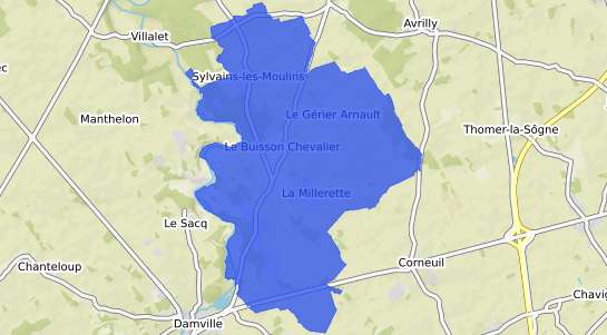 prix immobilier Sylvains les Moulins