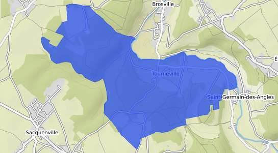 prix immobilier Tourneville