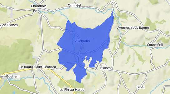 prix immobilier Villebadin