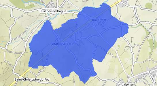 prix immobilier Virandeville