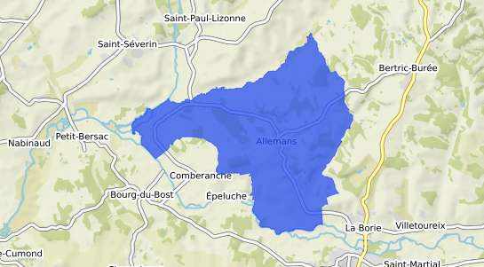 prix immobilier Allemans