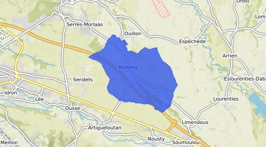 prix immobilier Andoins