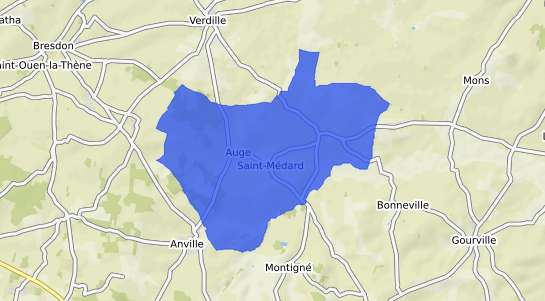 prix immobilier Auge Saint M�dard