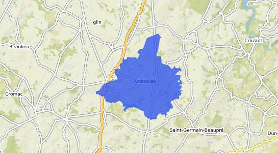 prix immobilier Azerables