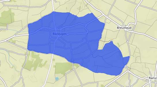prix immobilier Bazauges
