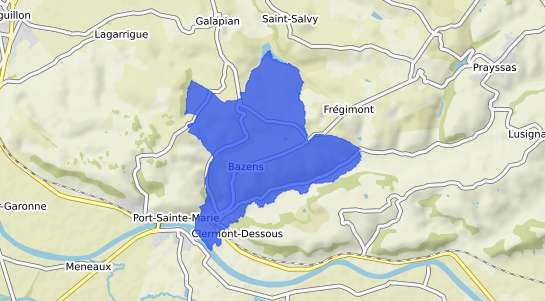 prix immobilier Bazens