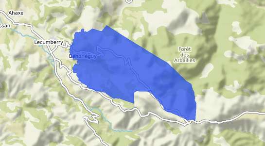 prix immobilier B�horl�guy