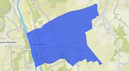 prix immobilier Bellefonds