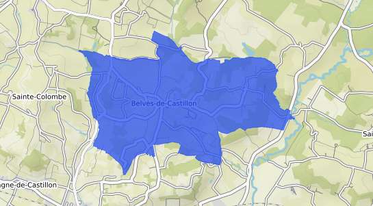 prix immobilier Belv�s de Castillon