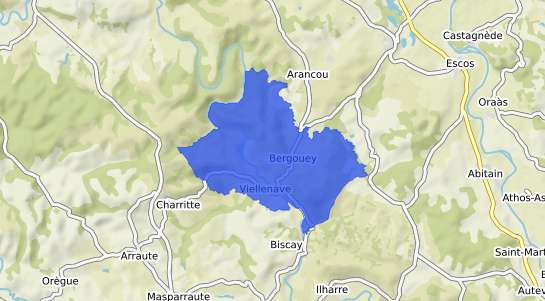 prix immobilier Bergouey Viellenave
