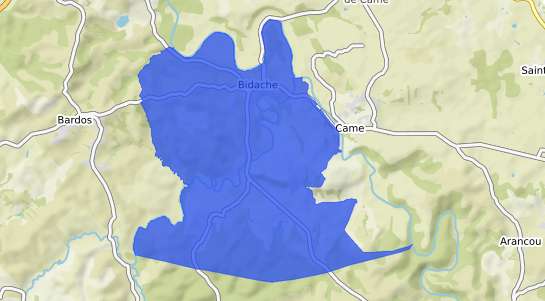 prix immobilier Bidache