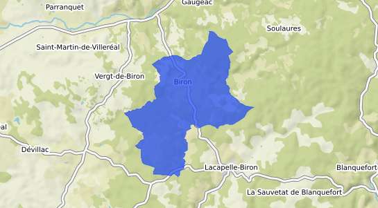 prix immobilier Biron