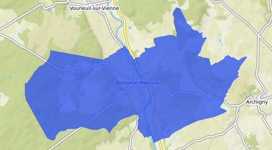 prix immobilier Bonneuil Matours