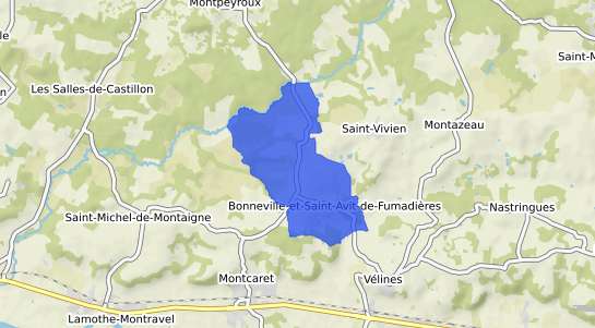 prix immobilier Bonneville et Saint Avit de Fumadi�res