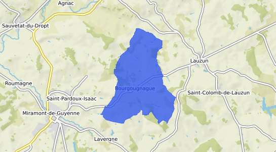 prix immobilier Bourgougnague