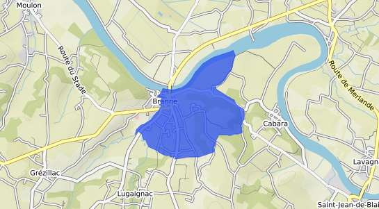 prix immobilier Branne