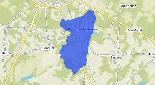 prix immobilier Bretagne de Marsan