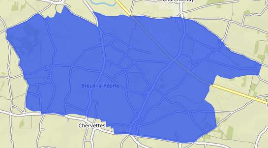 prix immobilier Breuil la R�orte