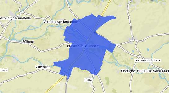 prix immobilier Brioux sur Boutonne