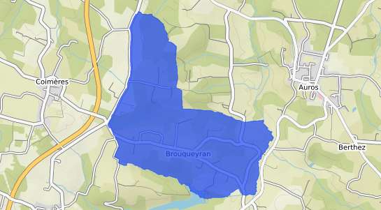 prix immobilier Brouqueyran