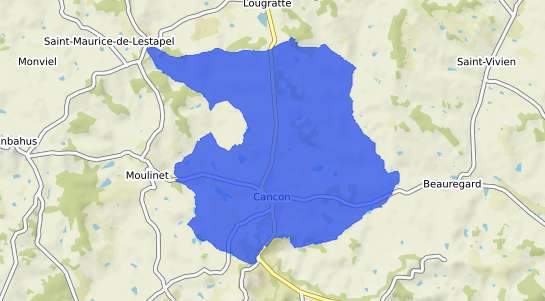 prix immobilier Cancon