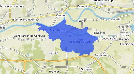 prix immobilier Castets et Castillon