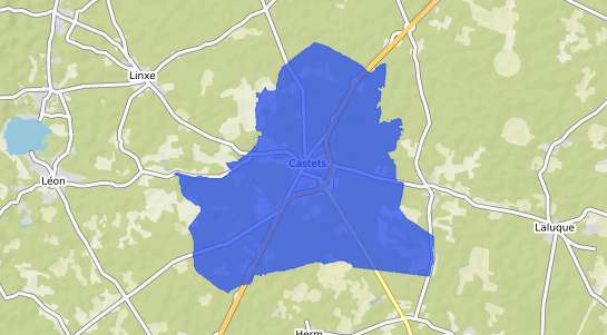 prix immobilier Castets