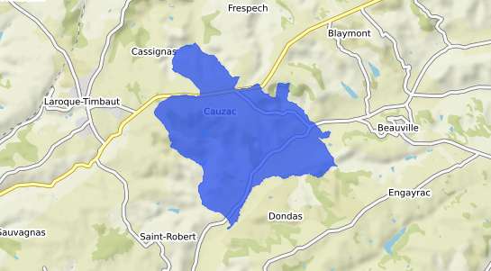 prix immobilier Cauzac