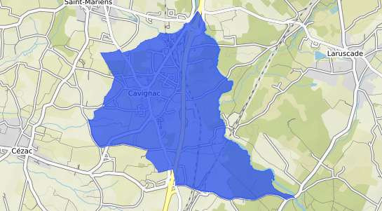 prix immobilier Cavignac