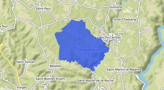 prix immobilier Champagnac la Prune