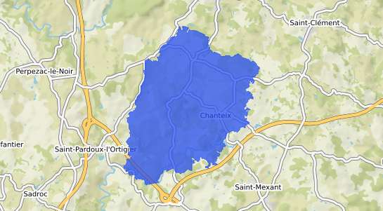 prix immobilier Chanteix