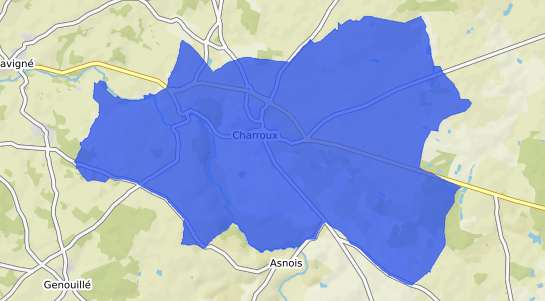 prix immobilier Charroux