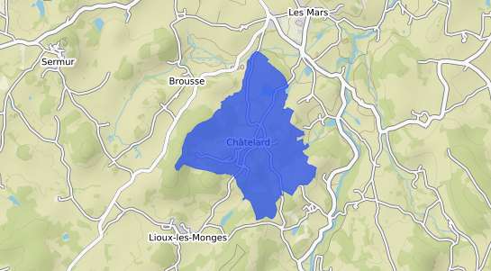 prix immobilier Ch�telard