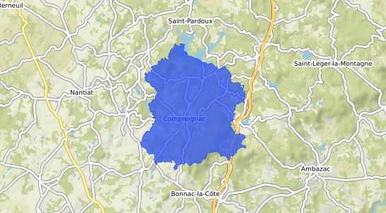 prix immobilier Compreignac