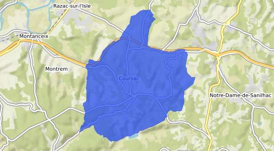 prix immobilier Coursac