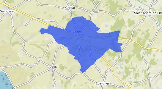 prix immobilier Cozes