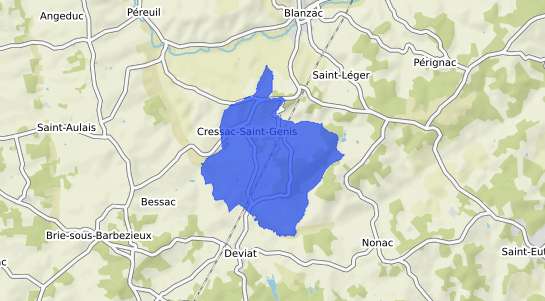 prix immobilier Cressac Saint Genis