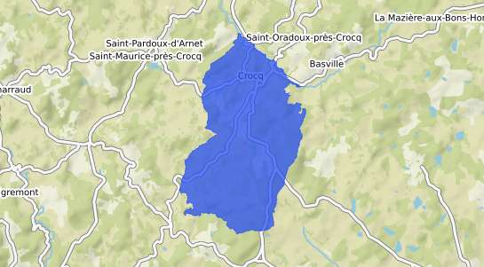 prix immobilier Crocq