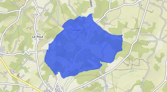 prix immobilier Cursan