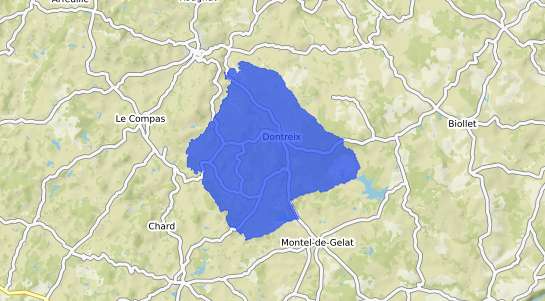 prix immobilier Dontreix