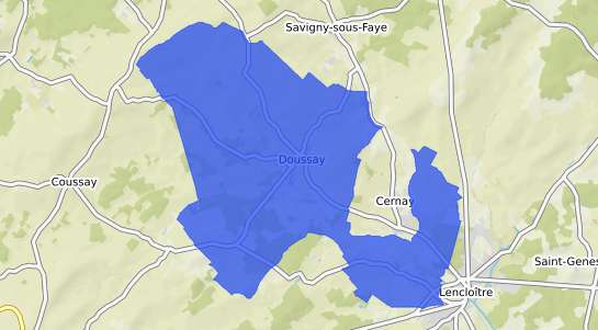 prix immobilier Doussay