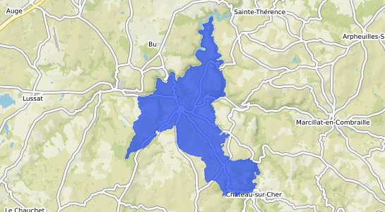 prix immobilier Evaux les Bains