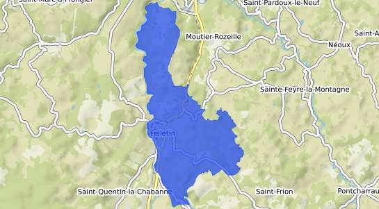 prix immobilier Felletin