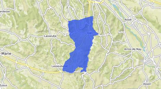 prix immobilier Gan